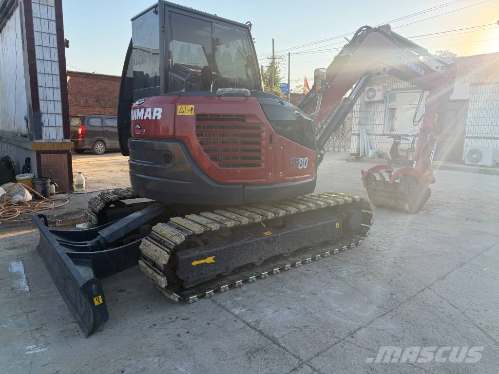 Yanmar Vio 80-1A Kāpurķēžu ekskavatori