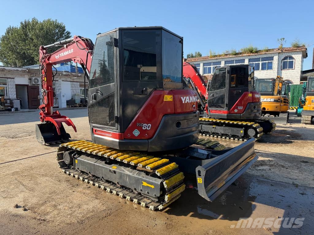 Yanmar Vio 80-1A Kāpurķēžu ekskavatori