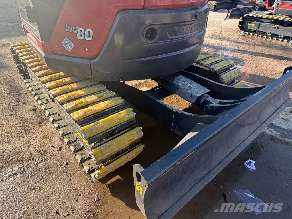 Yanmar Vio 80-1A Kāpurķēžu ekskavatori