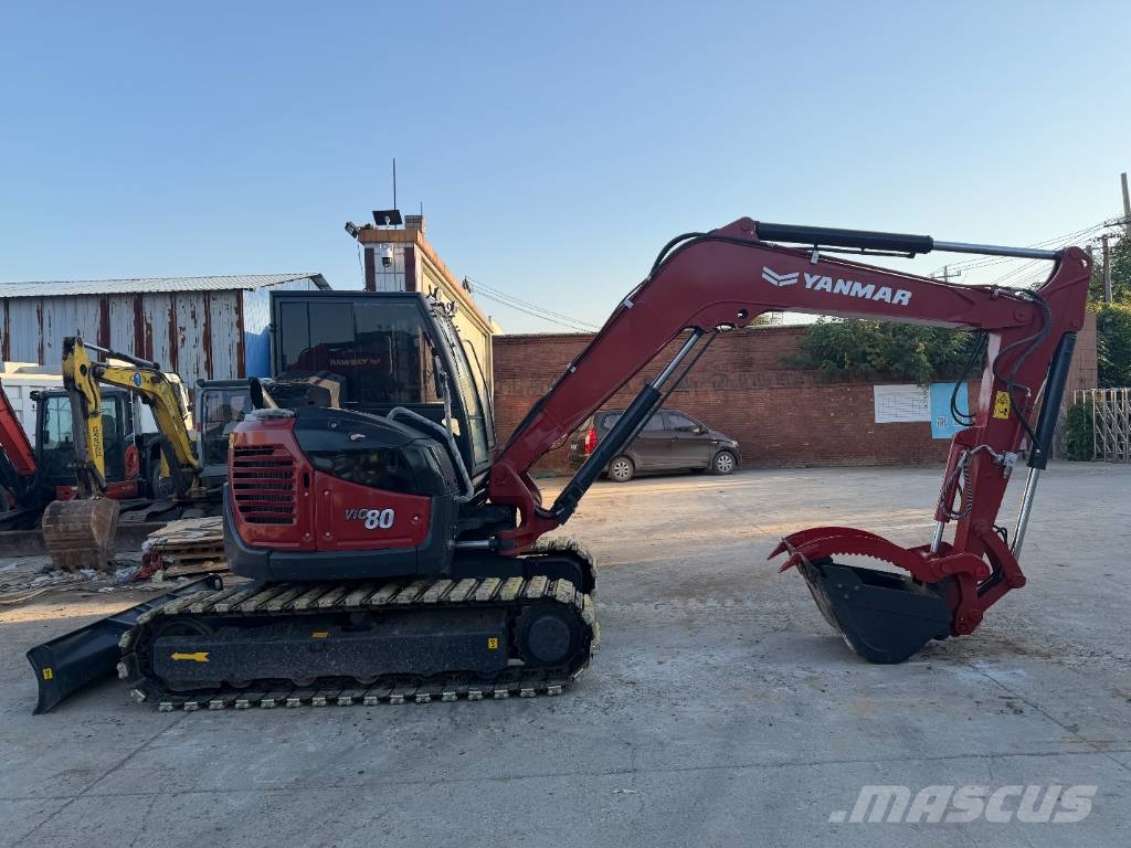 Yanmar Vio 80-1A Kāpurķēžu ekskavatori