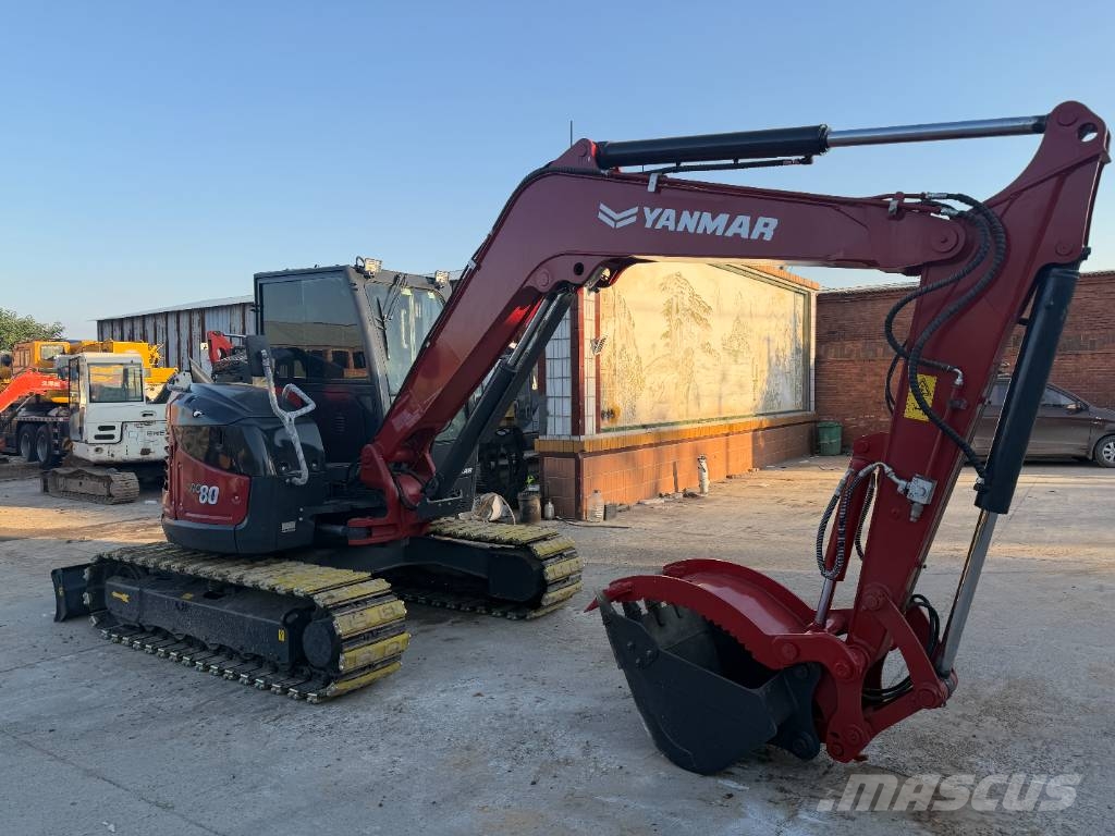 Yanmar Vio 80-1A Kāpurķēžu ekskavatori