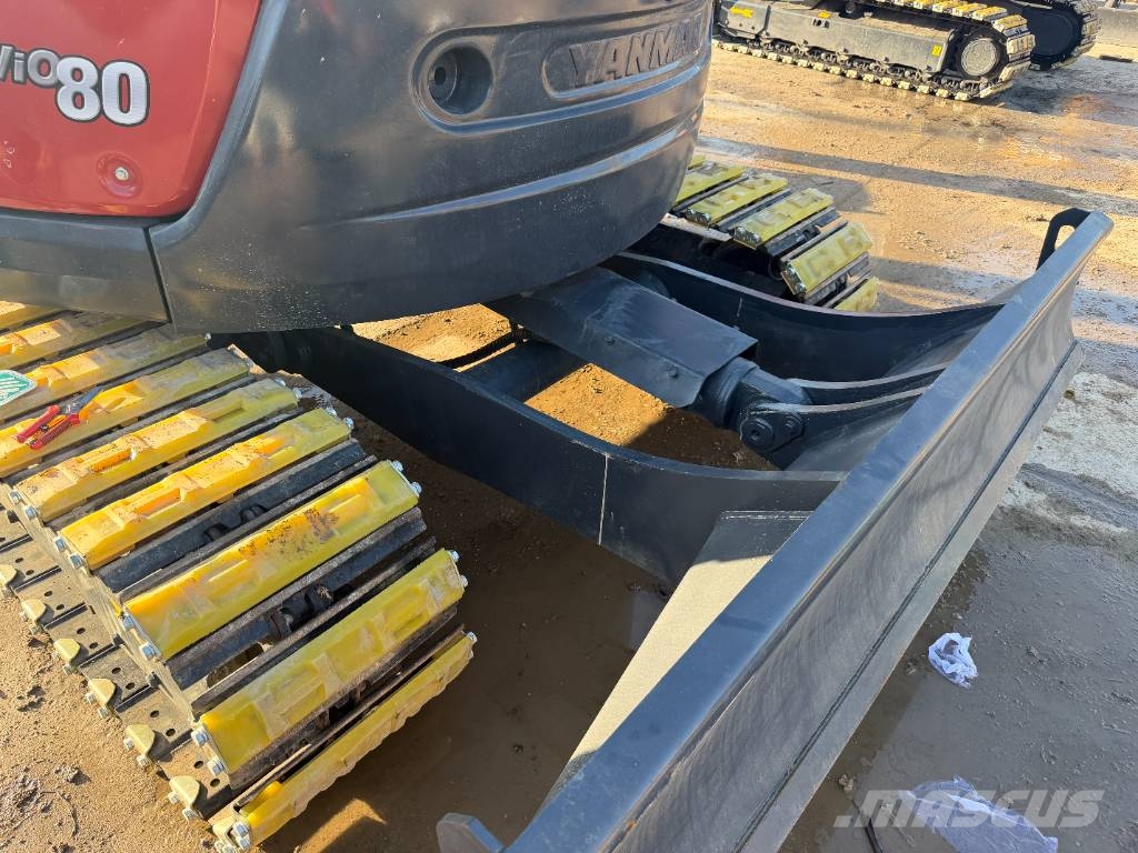 Yanmar Vio 80-1A Kāpurķēžu ekskavatori