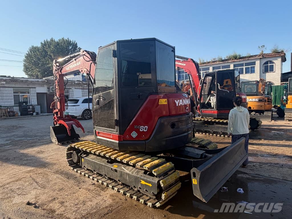 Yanmar Vio 80-1A Kāpurķēžu ekskavatori