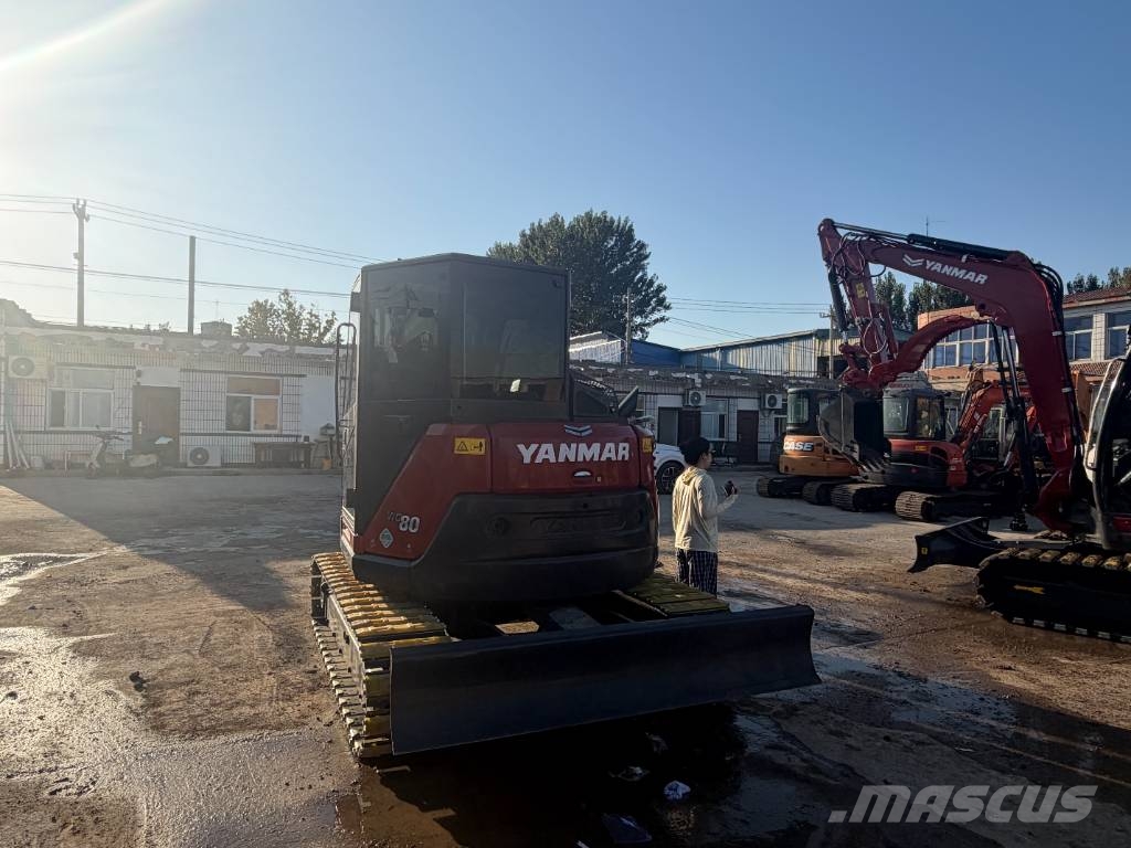 Yanmar Vio 80-1A Kāpurķēžu ekskavatori