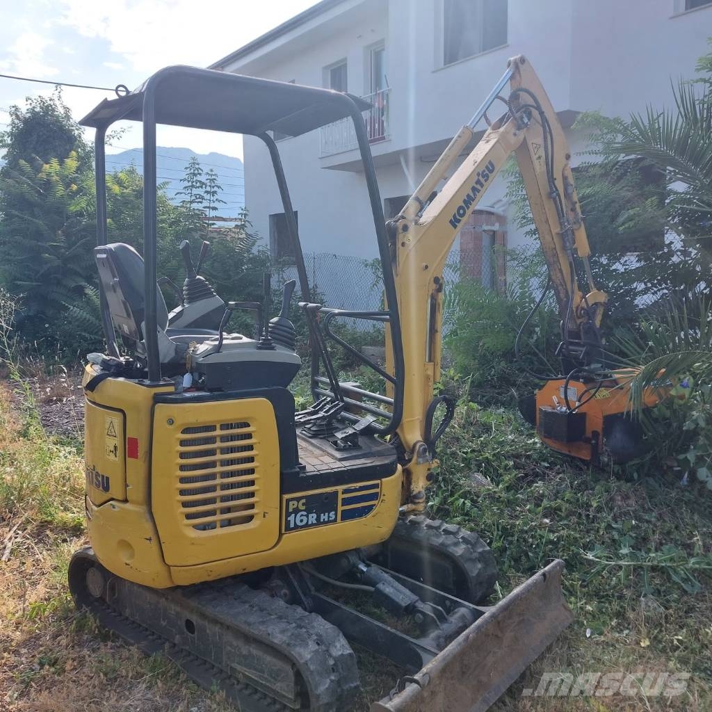 Komatsu PC 16 R-3HS Mini rýpadla < 7t
