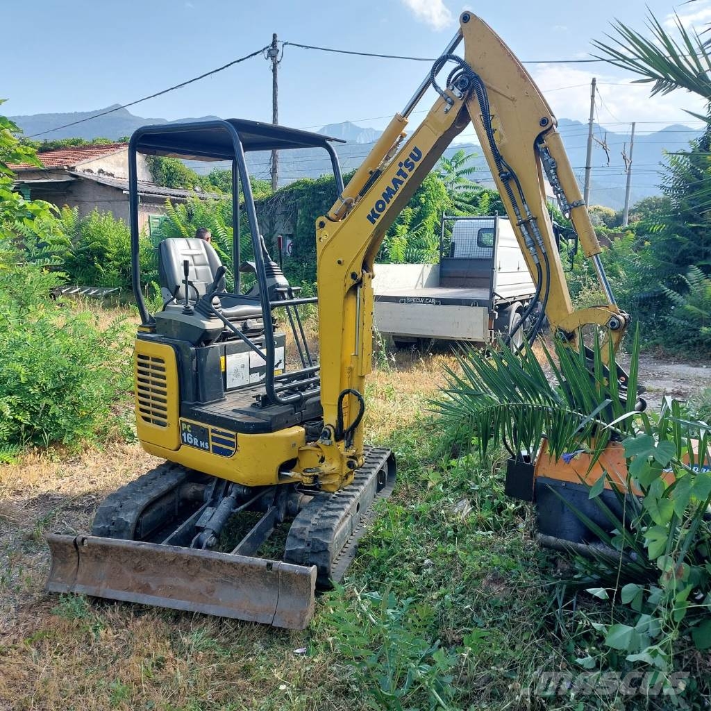Komatsu PC 16 R-3HS Mini rýpadla < 7t