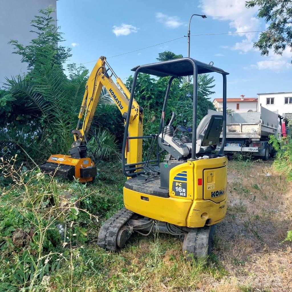 Komatsu PC 16 R-3HS Mini rýpadla < 7t
