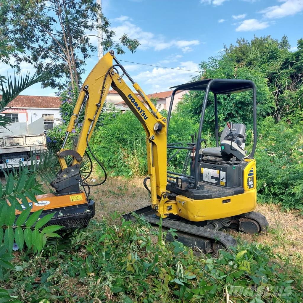 Komatsu PC 16 R-3HS Mini rýpadla < 7t