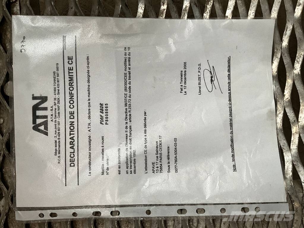 ATN Piaf 880 R Personenaufzüge
