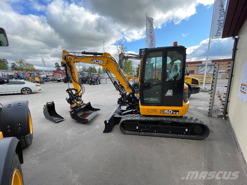 JCB 50 Z-2, AC, Engcon EC206, 10tim! Miniekskavaatorid < 7 t