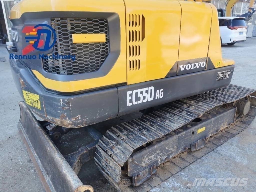 Volvo EC 55 D حفارات صغيرة أقل من 7 طن (حفارات صغيرة)