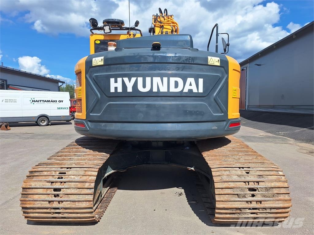 Hyundai HX235LCR PYÖRITTÄJÄLLÄ حفارات زحافة