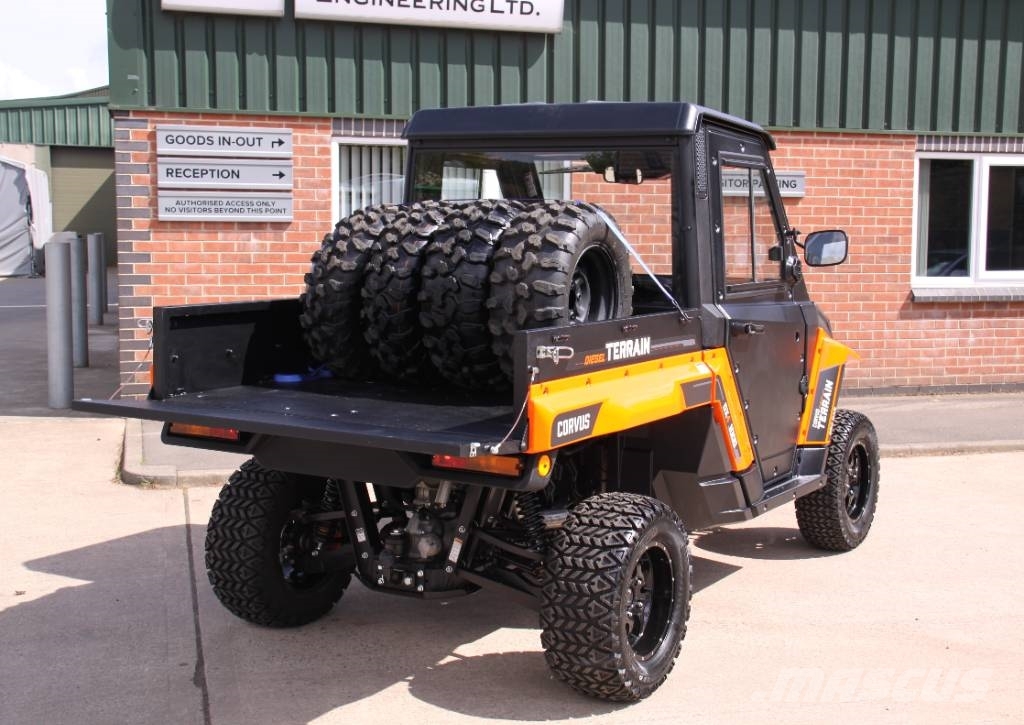 Corvus Terrain 4DX Cab utility terrain vehicle (UTV) Taajamakoneet