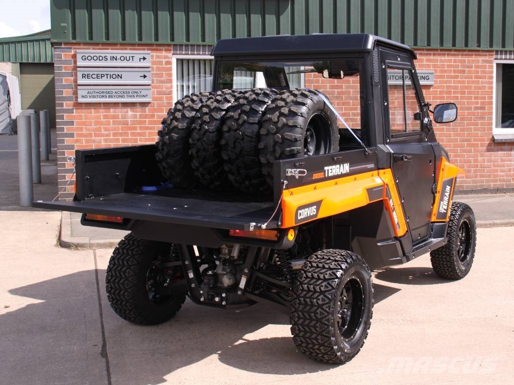Corvus Terrain 4DX Cab utility terrain vehicle (UTV) Taajamakoneet