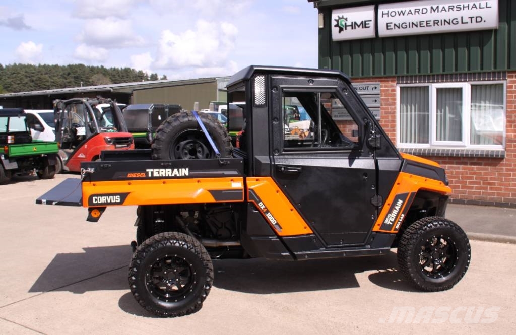 Corvus Terrain 4DX Cab utility terrain vehicle (UTV) Taajamakoneet