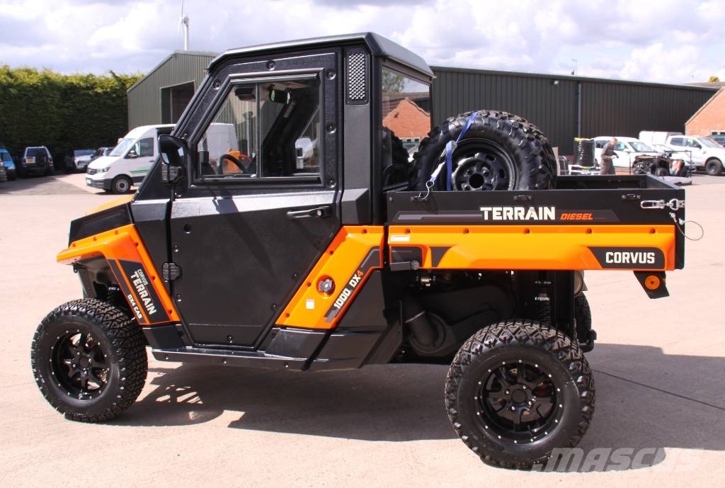 Corvus Terrain 4DX Cab utility terrain vehicle (UTV) Taajamakoneet