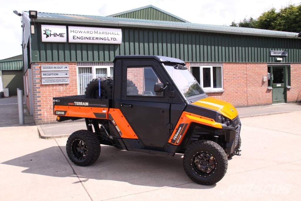 Corvus Terrain 4DX Cab utility terrain vehicle (UTV) Taajamakoneet
