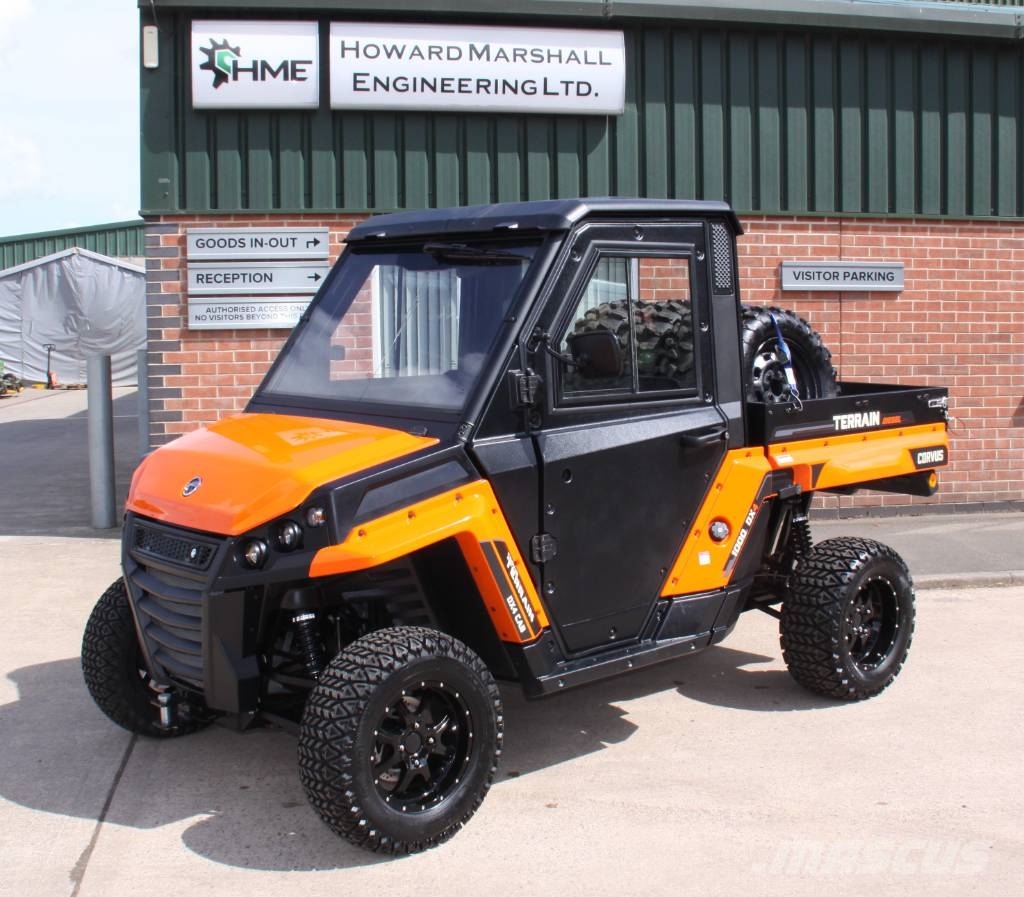Corvus Terrain 4DX Cab utility terrain vehicle (UTV) Taajamakoneet