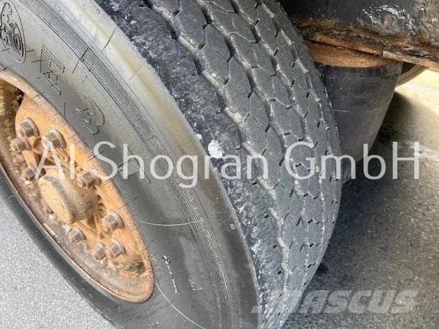 Fliegl BPW/Lenk + Liftachse /Verlängerbar Poluprikolice sa otvorenim sandukom