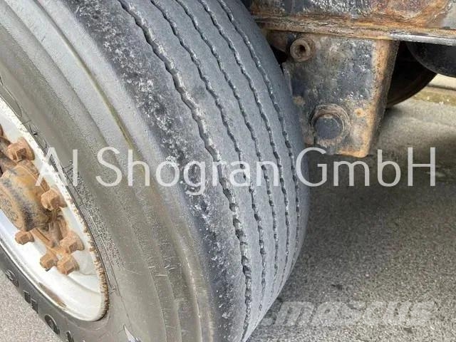 Fliegl BPW/Lenk + Liftachse /Verlängerbar Poluprikolice sa otvorenim sandukom