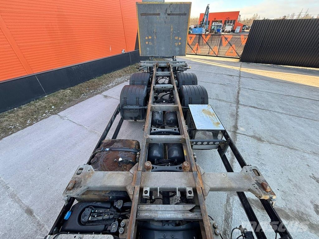 Scania P 500 6x2*4 9 TON FRONT AXLE / RETARDER Smagās mašīnas ar konteineriem