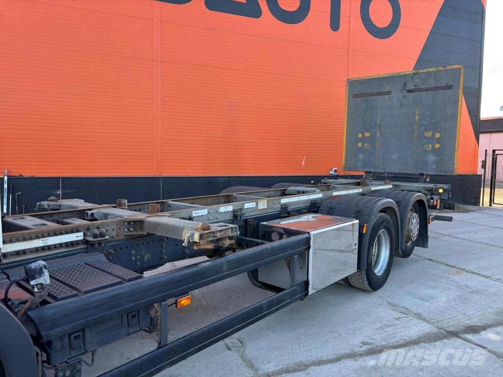Scania P 500 6x2*4 9 TON FRONT AXLE / RETARDER Smagās mašīnas ar konteineriem