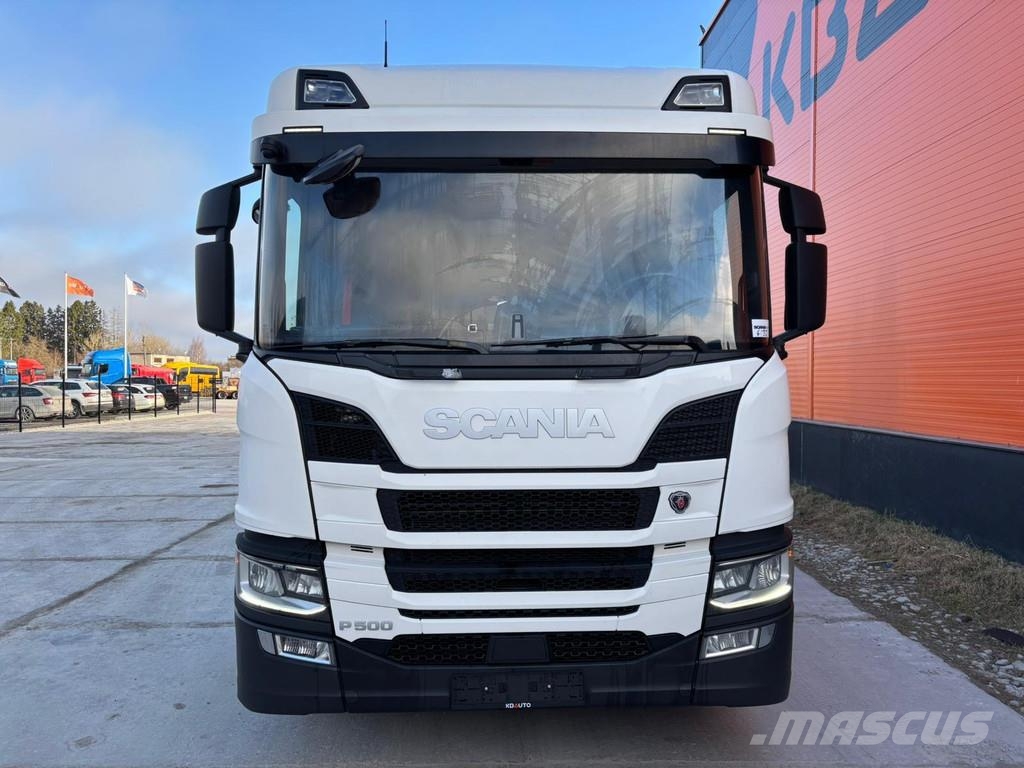 Scania P 500 6x2*4 9 TON FRONT AXLE / RETARDER Smagās mašīnas ar konteineriem