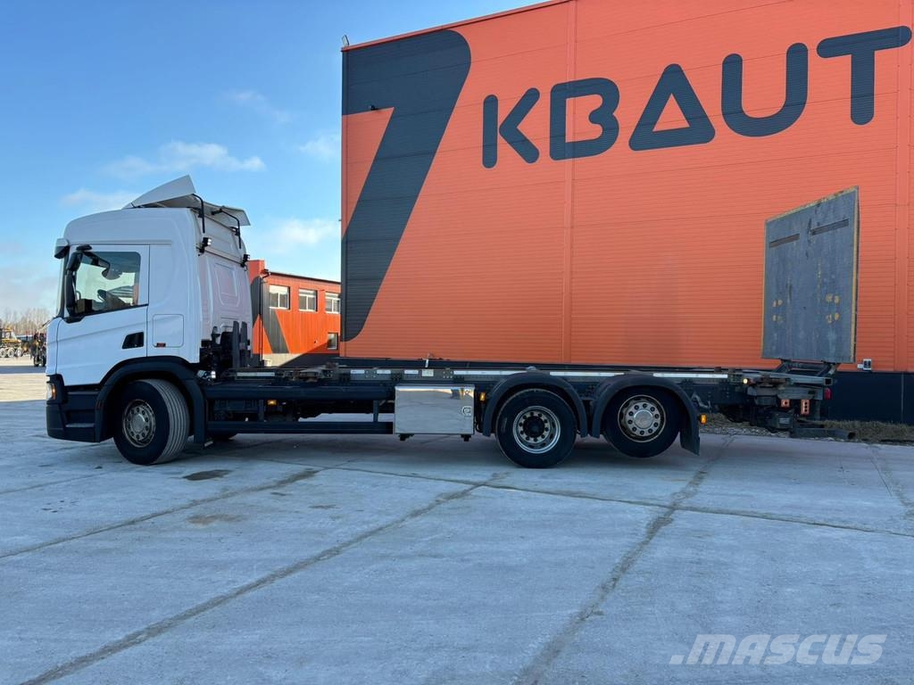 Scania P 500 6x2*4 9 TON FRONT AXLE / RETARDER Smagās mašīnas ar konteineriem