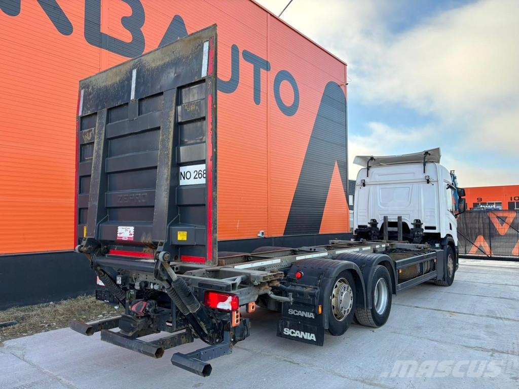 Scania P 500 6x2*4 9 TON FRONT AXLE / RETARDER Smagās mašīnas ar konteineriem