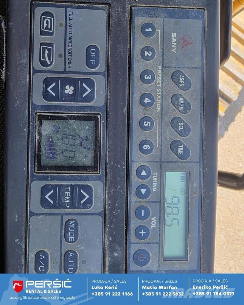 Sany SY 215C حفارات زحافة