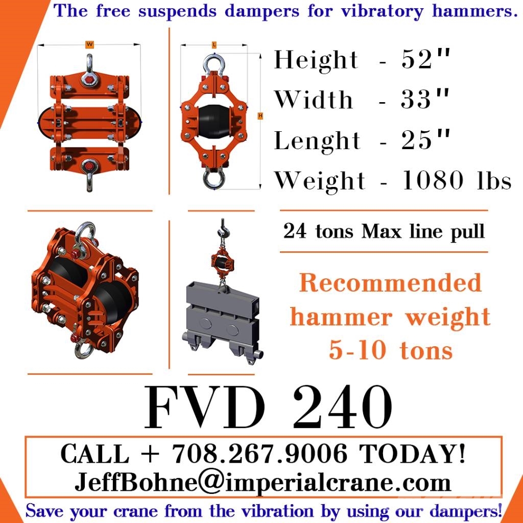 Finaros FVD 240 Hidrolik şahmerdanlar