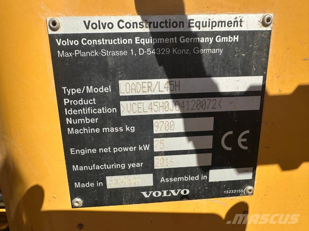Volvo Pala cargadora L45H Front loaders and diggers