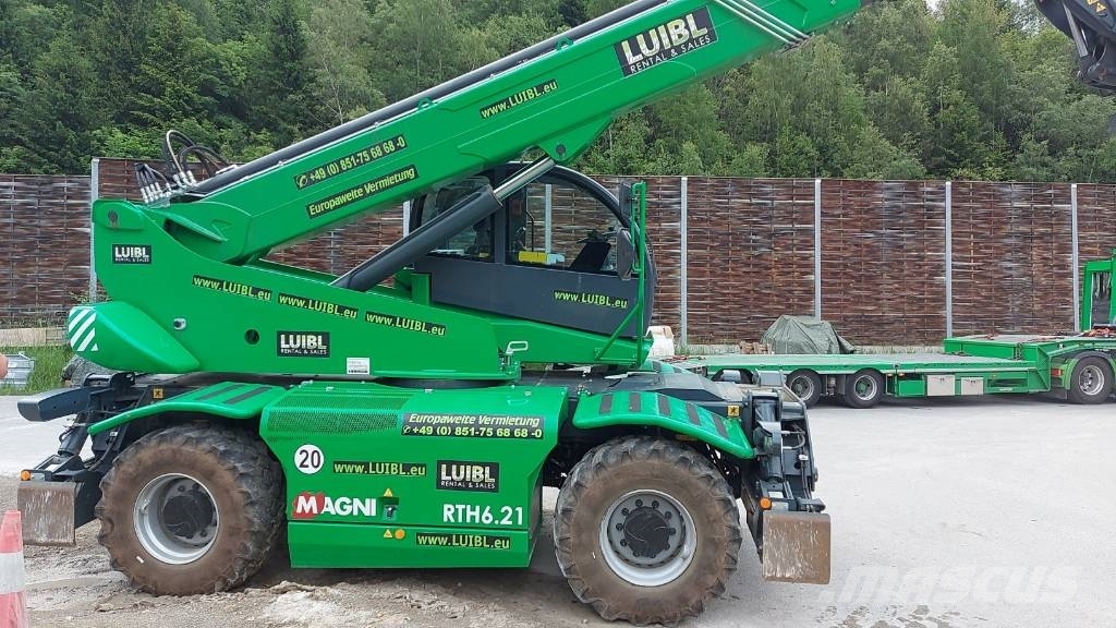 Magni RTH 6.21, Rotating Telehandler, 6 tons, 21 meters Teleskoplæssere
