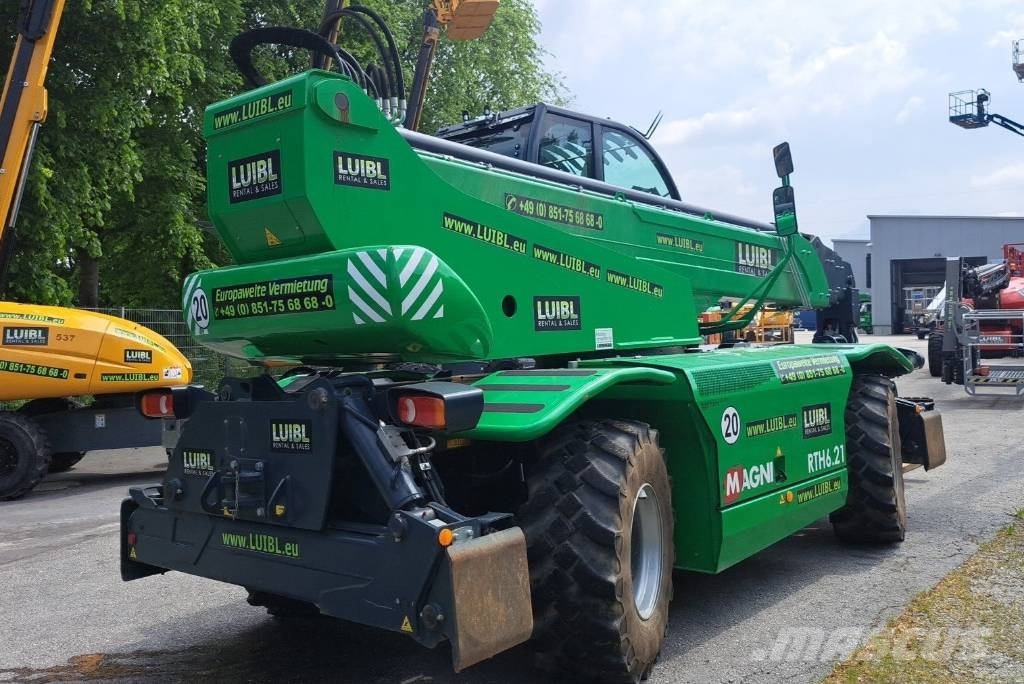 Magni RTH 6.21, Rotating Telehandler, 6 tons, 21 meters Teleskoplæssere