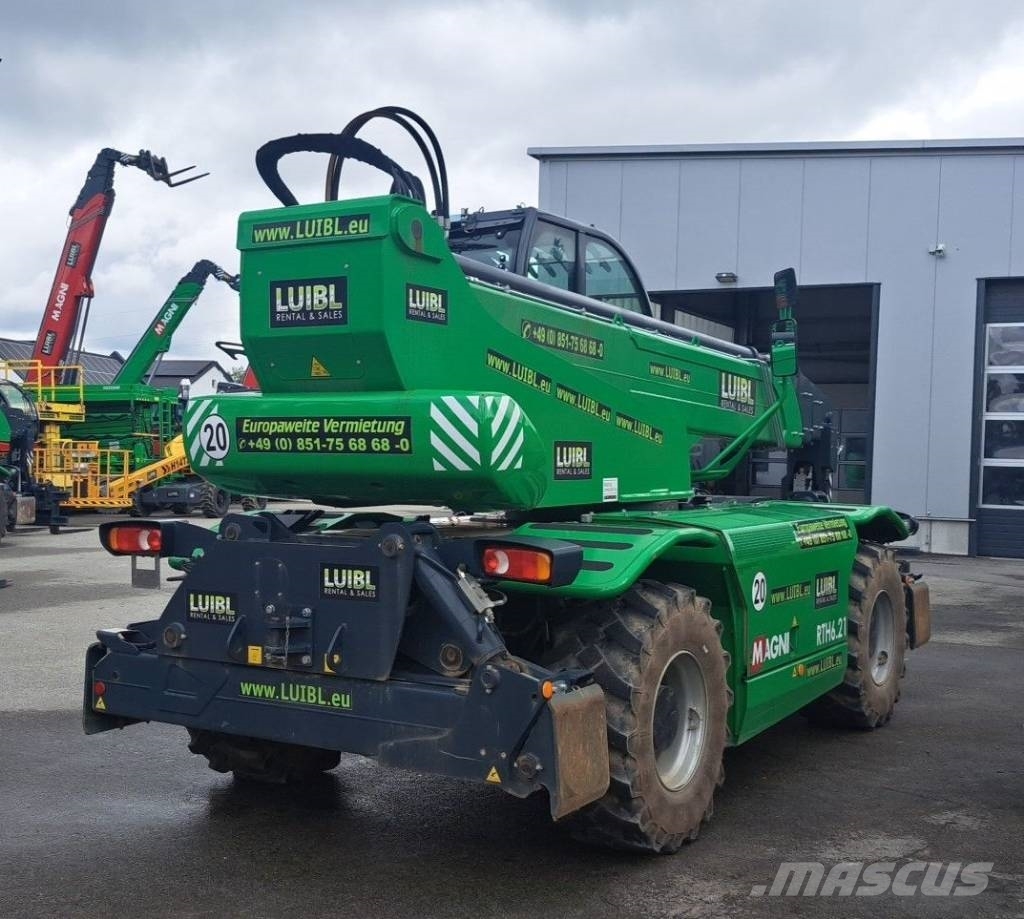 Magni RTH 6.21, Rotating Telehandler, 6 tons, 21 meters Teleskoplæssere