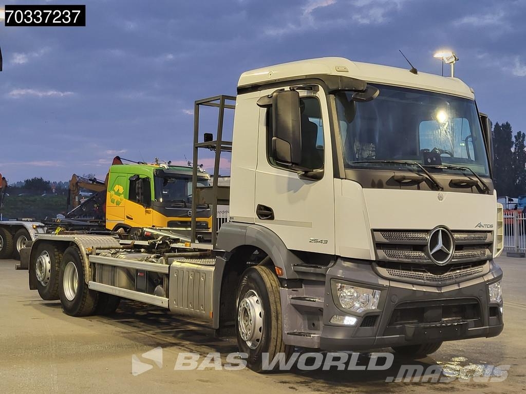 Mercedes-Benz Antos 2543 6X2 HIAB 20t Lift+Steering Axle Euro 6 Φορτηγά ανατροπή με γάντζο