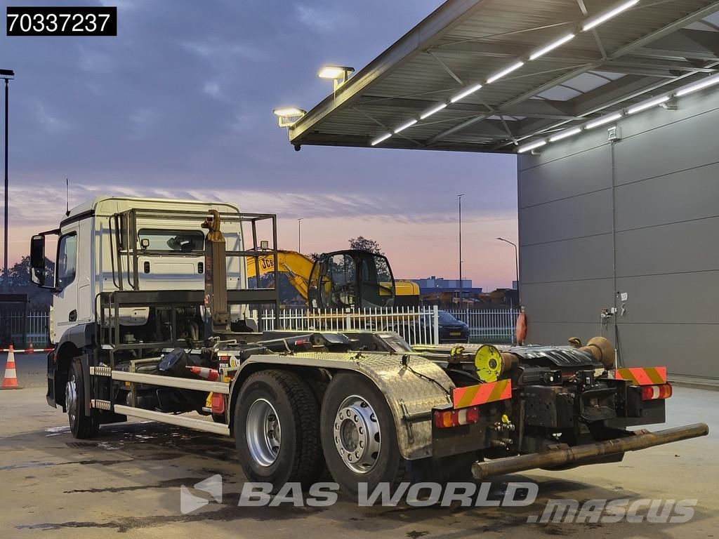 Mercedes-Benz Antos 2543 6X2 HIAB 20t Lift+Steering Axle Euro 6 Φορτηγά ανατροπή με γάντζο