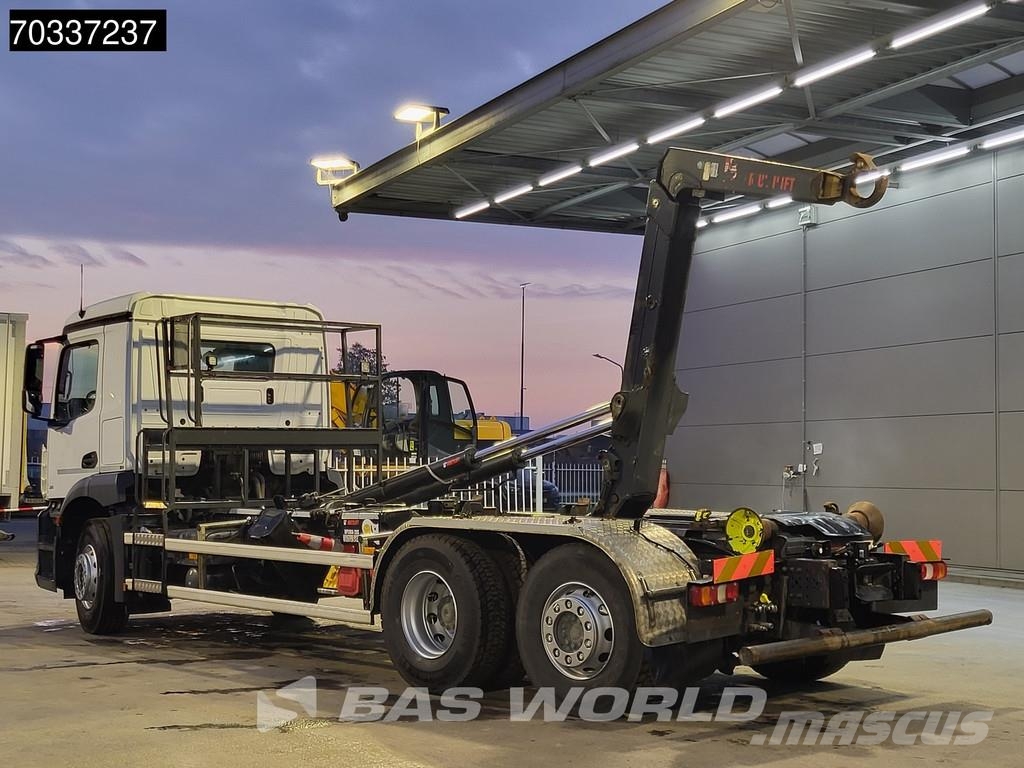 Mercedes-Benz Antos 2543 6X2 HIAB 20t Lift+Steering Axle Euro 6 Φορτηγά ανατροπή με γάντζο