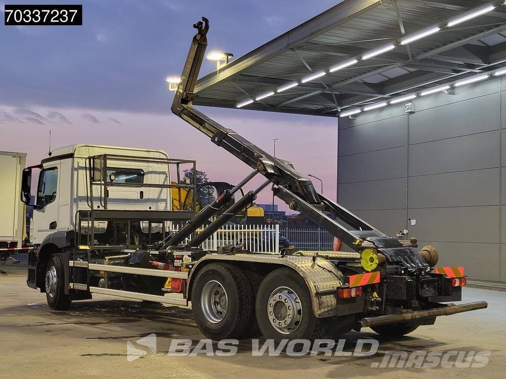 Mercedes-Benz Antos 2543 6X2 HIAB 20t Lift+Steering Axle Euro 6 Φορτηγά ανατροπή με γάντζο