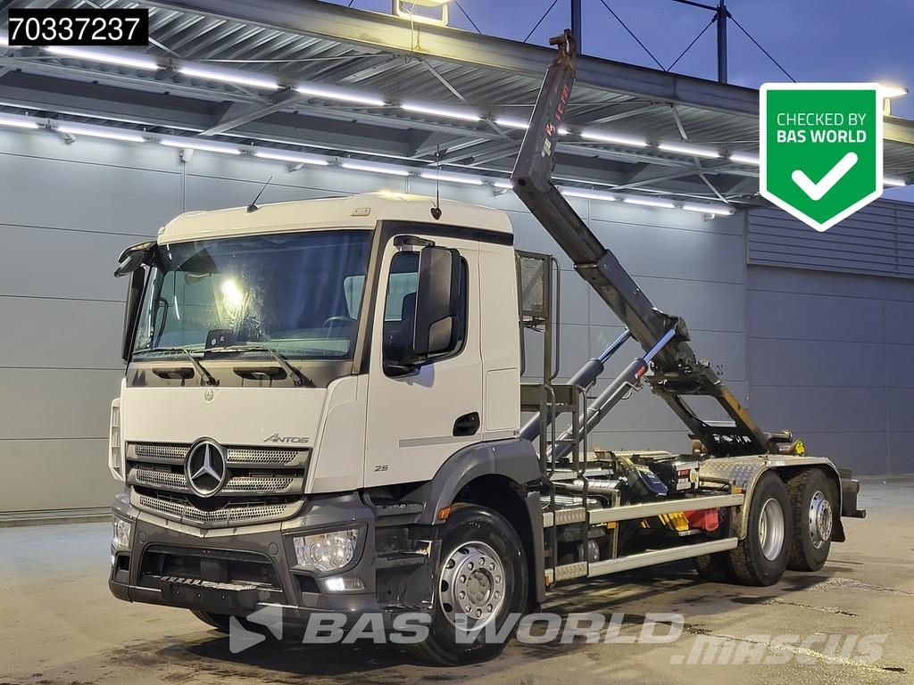 Mercedes-Benz Antos 2543 6X2 HIAB 20t Lift+Steering Axle Euro 6 Φορτηγά ανατροπή με γάντζο