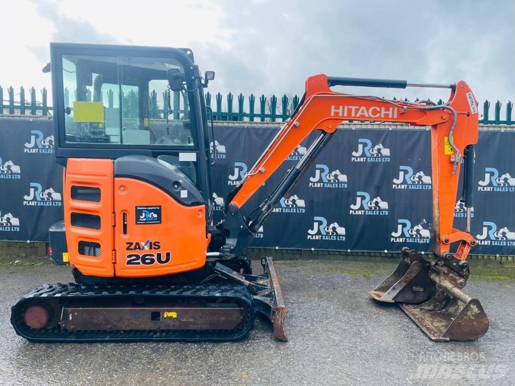 Hitachi ZX 26 U-5 A CR, 2018, Farnsfield, Nottinghamshire, Grossbritannien - Mascus Grossbritannien Hitachi ZX 26 U-5 A CR, 2018, Farnsfield, Nottinghamshire, Grossbritannien - Mascus Grossbritannien