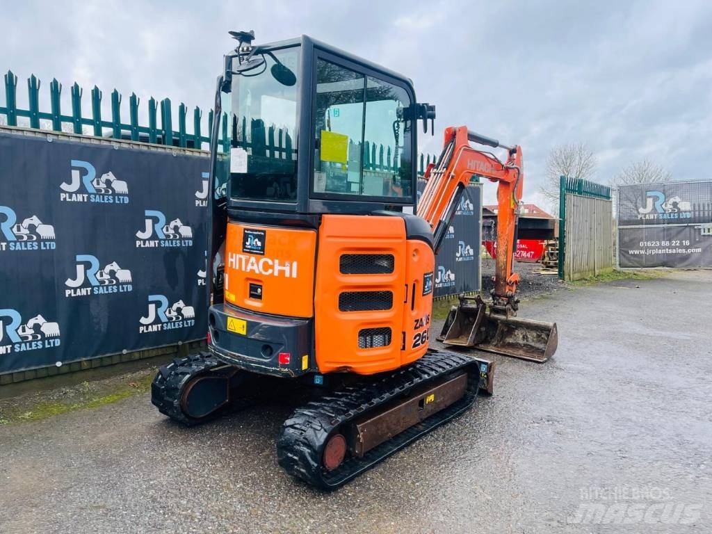 Hitachi ZX 26 U-5 A CR, 2018, Farnsfield, Nottinghamshire, Grossbritannien - Mascus Grossbritannien Hitachi ZX 26 U-5 A CR, 2018, Farnsfield, Nottinghamshire, Grossbritannien - Mascus Grossbritannien