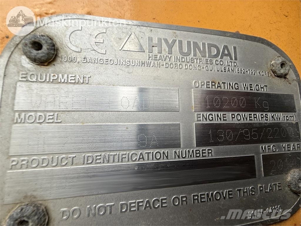Hyundai HL 730-9A TM Hjullastare