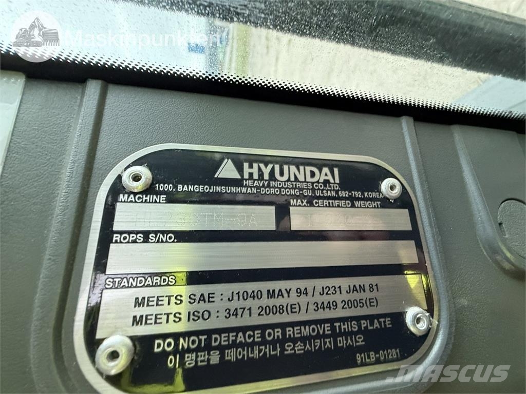 Hyundai HL 730-9A TM Hjullastare