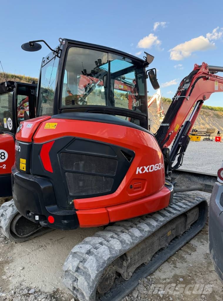 Kubota KX 060 CLIMA Backhoe loaders