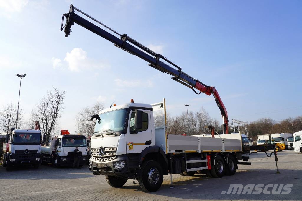 Mercedes-Benz Arocs 2636 6x4 / Fassi F195A.0.24 / 660 MTH Camiones grúa