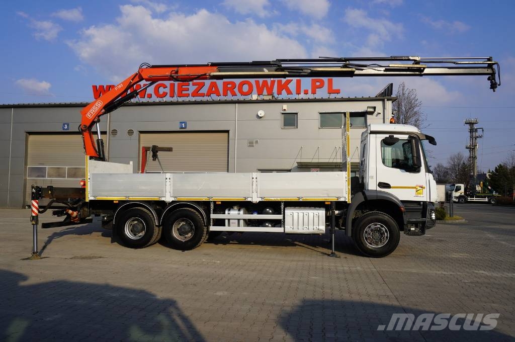Mercedes-Benz Arocs 2636 6x4 / Fassi F195A.0.24 / 660 MTH Camiones grúa