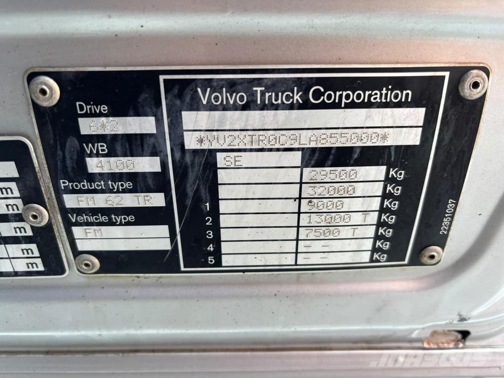 Volvo FM 430 6x2*4 INTERMIX IMI 7.1 UL Betonvedēji