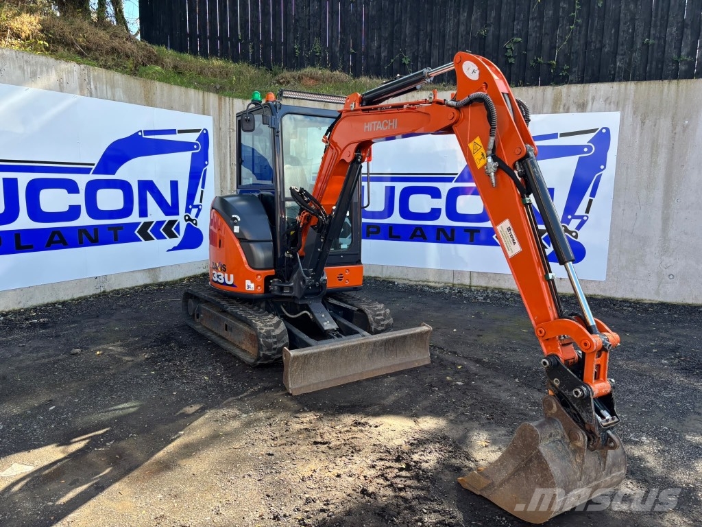 Hitachi ZX 33 U-6 Mini ekskavatori < 7 t