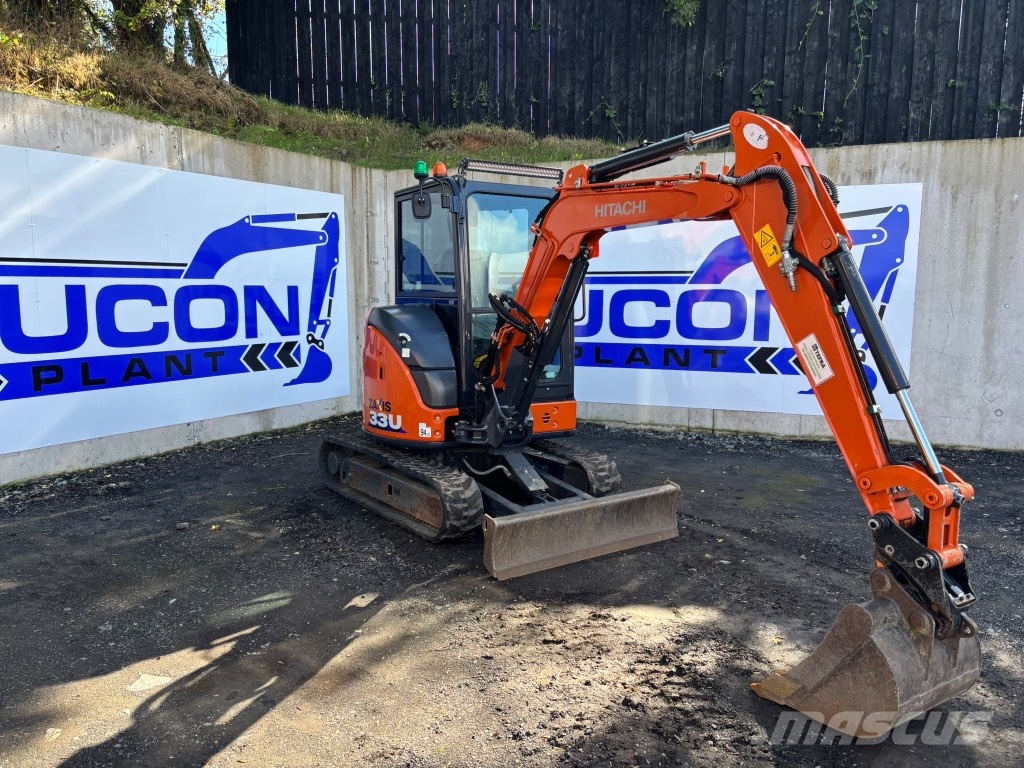 Hitachi ZX 33 U-6 Mini ekskavatori < 7 t